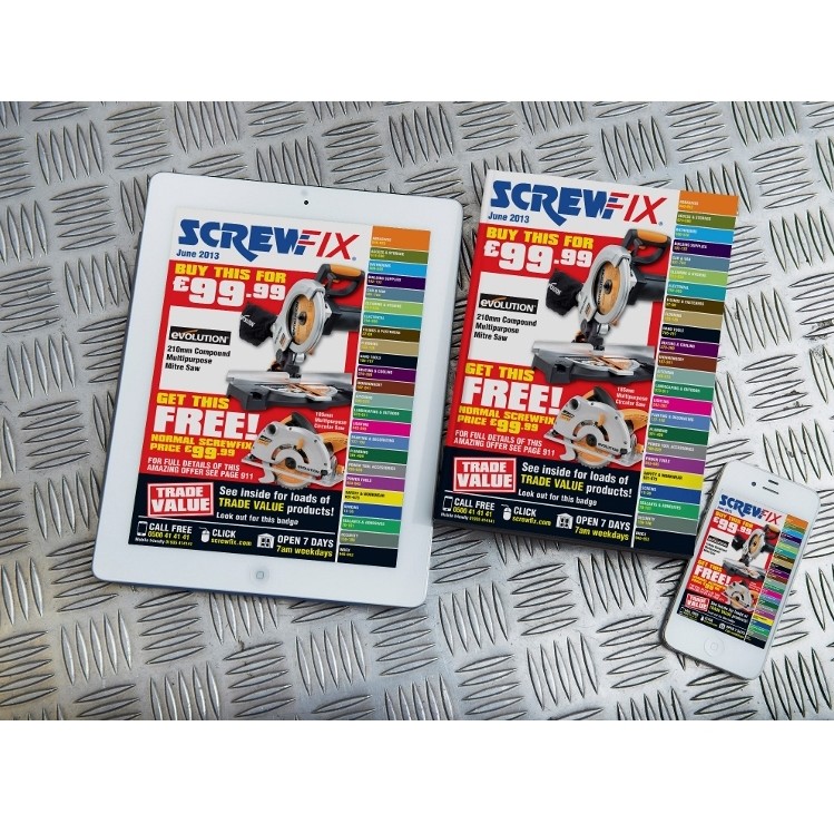 Screwfix catalogue goes from strengthtostrength Specification Online